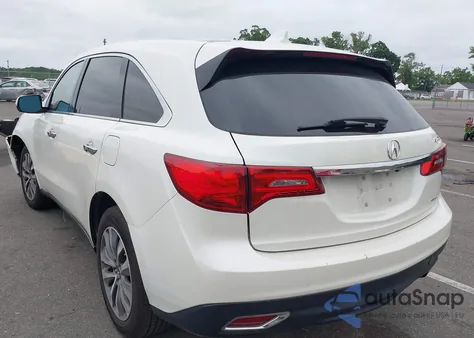 2015 Acura Mdx Technology z USA, uszkodzony, nr VIN 5FRYD4H4XFB012140